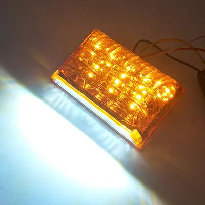 Truck Clearance Light 24V LED Marker Lights for Trailer Lighting Van Side Lamp Red Yellow White Blue