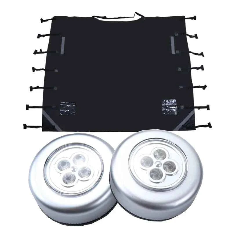 RV Front Towing Cover with Reflective Strip. 220x175cm Camper Protector