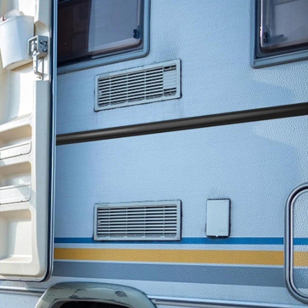 RV Decorative Strip Guide Corner Molding Trailer Accessories Camper Van Accessory Pvc Trim Exterior Screw Cover Insert