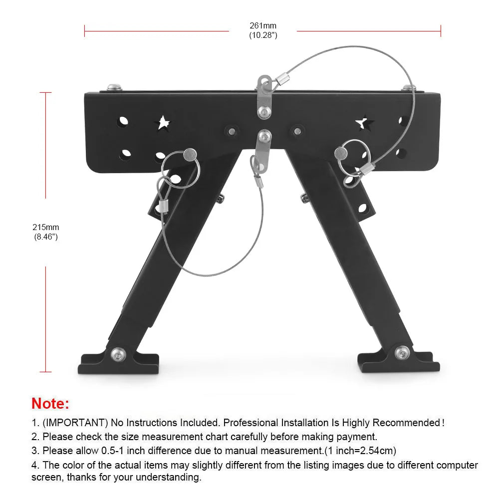 RV Step Stabilizer for Camper Steps RV Step Support stabilizer Stair stabilizer for Travel Trailers Height Ranges 2.8" to 11.3"