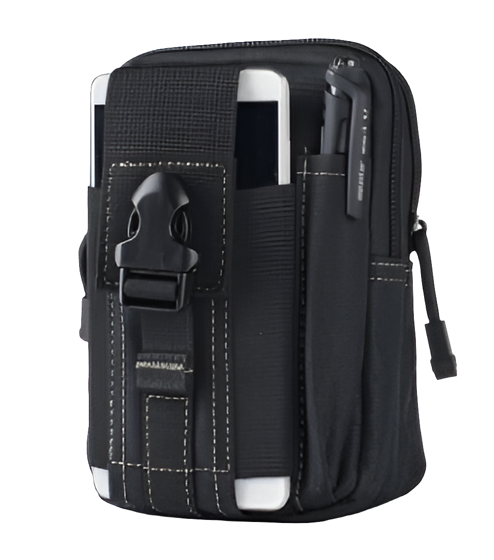Outdoor Sports Molle Tactical Pocket Male 5.5 6 Inch Waterproof Mobile Phone Bag