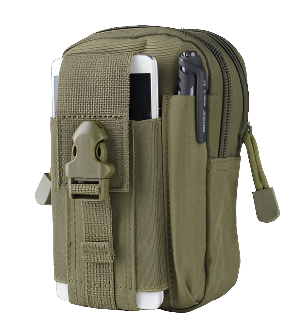 Outdoor Sports Molle Tactical Pocket Male 5.5 6 Inch Waterproof Mobile Phone Bag