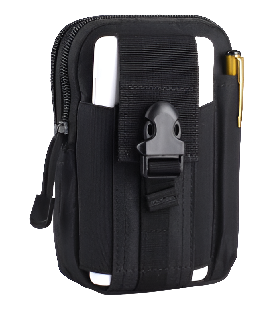 Outdoor Sports Molle Tactical Pocket Male 5.5 6 Inch Waterproof Mobile Phone Bag