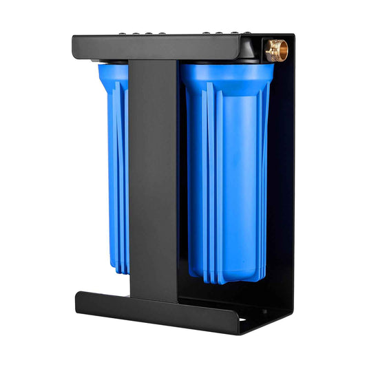 2-Cartridge RV Water Filtration System with Bracket