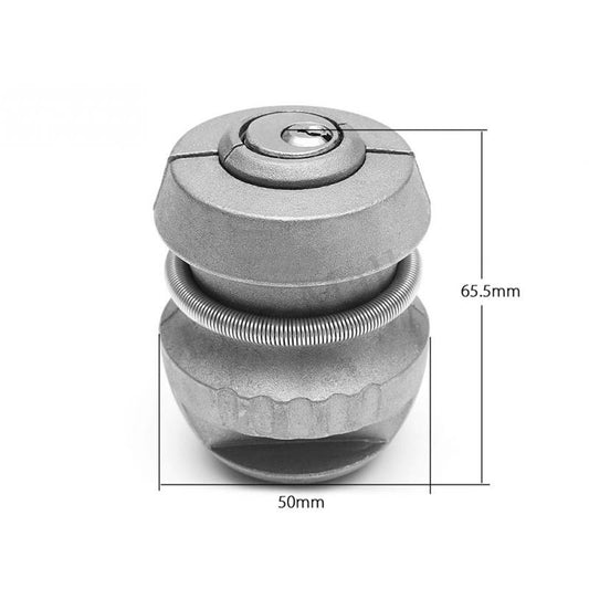 Trailer ball cover safety lock off-road trailer connector