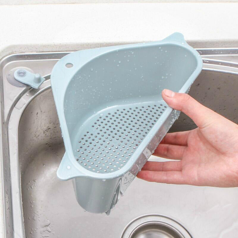 Kitchen Sink Multi-function Triangle Storage Rack Multi-purpose Dish washing Sponge Drain Rack Storage Rack