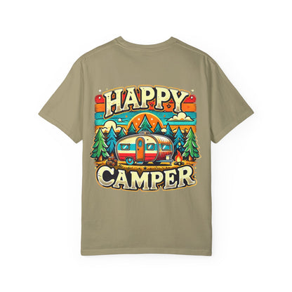 Happy Camper Graphic Garment-Dyed T-Shirt