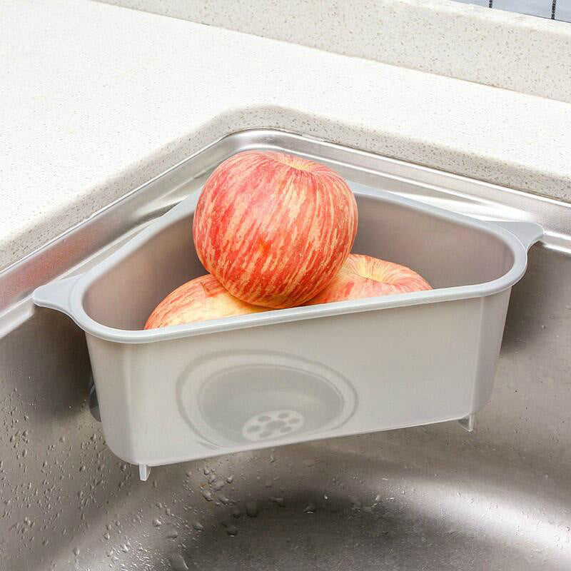 Kitchen Sink Multi-function Triangle Storage Rack Multi-purpose Dish washing Sponge Drain Rack Storage Rack