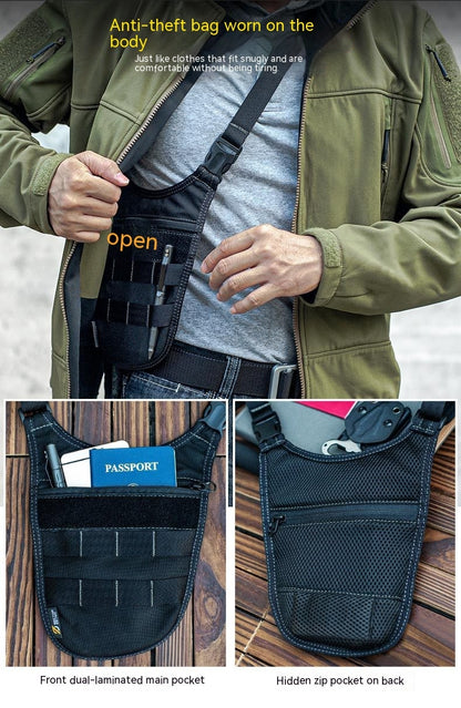 Underarm Invisible Shoulder Messenger Bag Personal Anti-theft