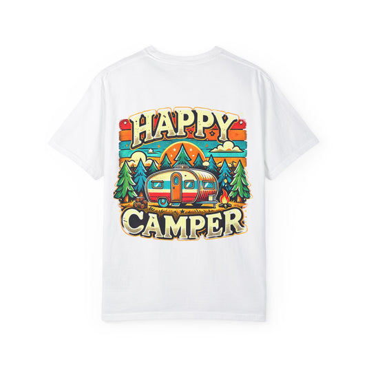 Happy Camper Graphic Garment-Dyed T-Shirt