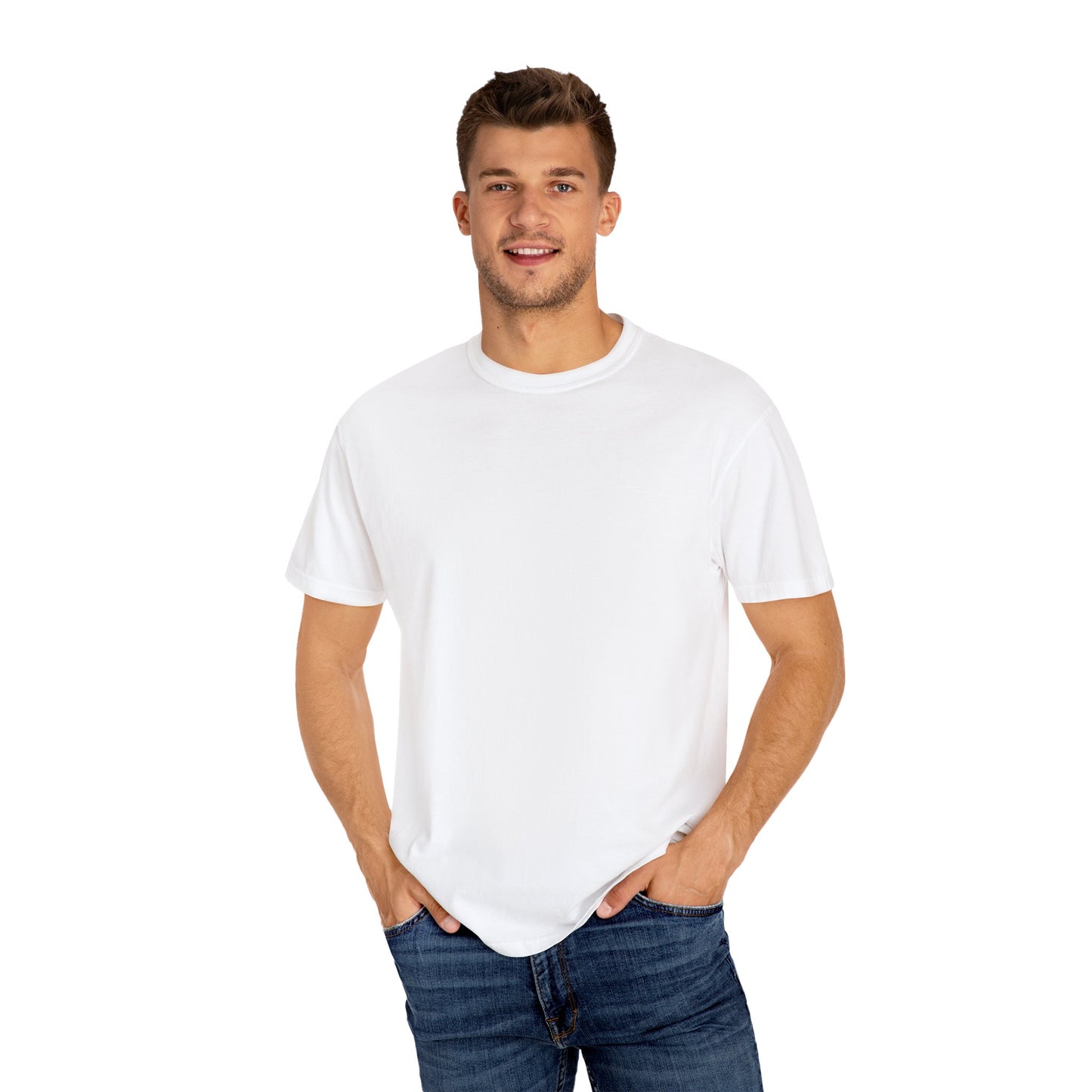 Happy Camper Graphic Garment-Dyed T-Shirt