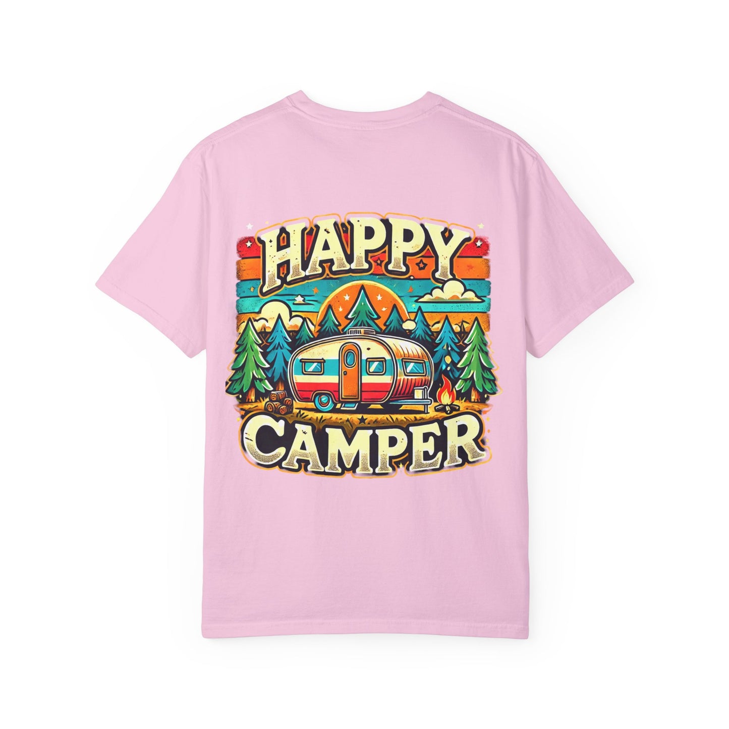 Happy Camper Graphic Garment-Dyed T-Shirt