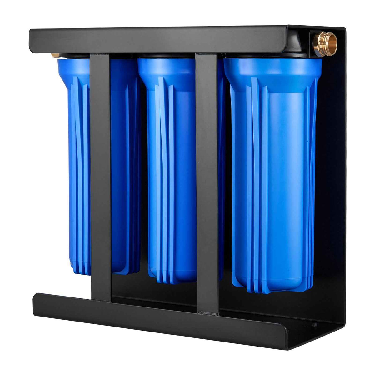 3-Cartridge RV Water Filtration System with Bracket