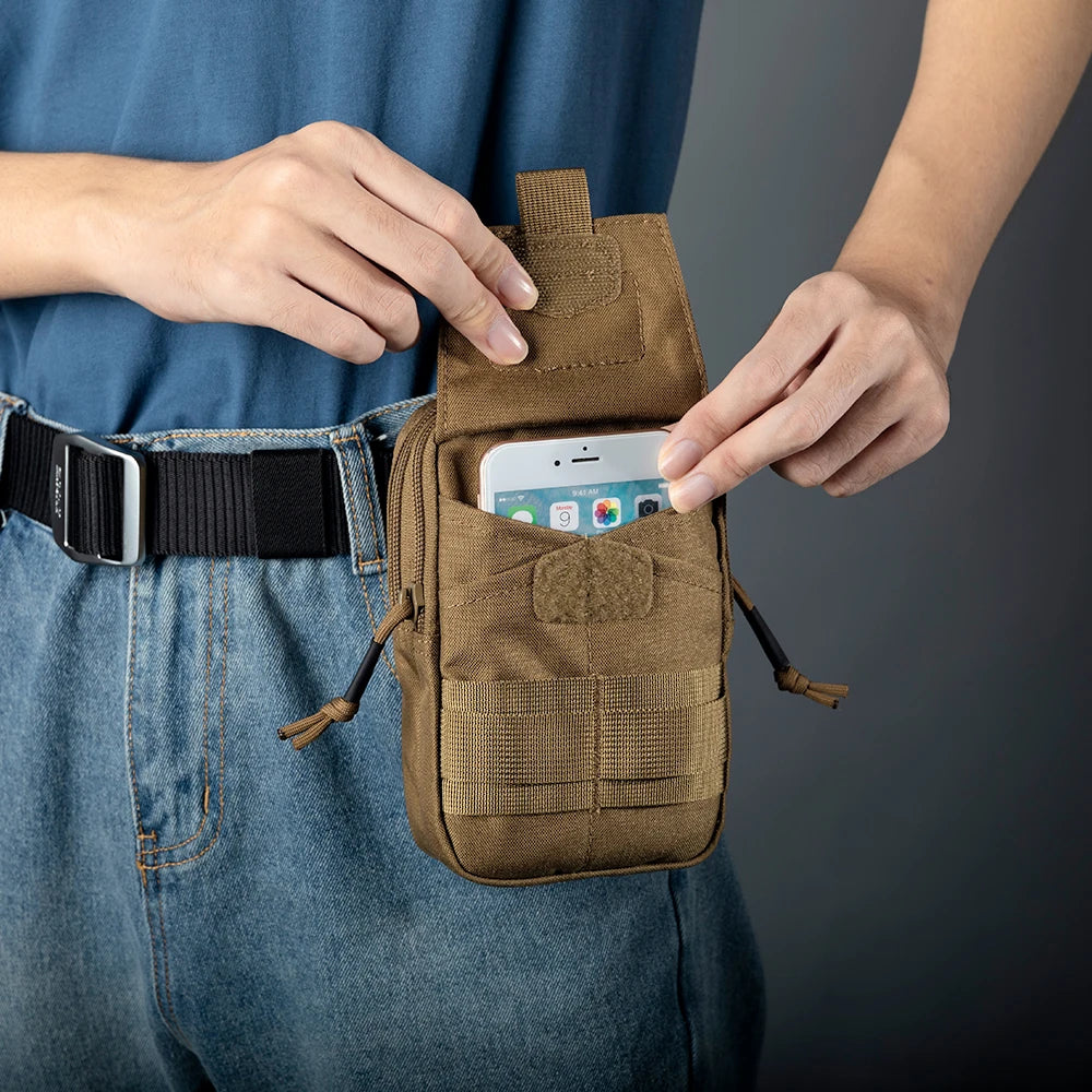 Tactical Molle Pouch Sports Waist Bag EDC Bag  Outdoor Emergency Bag Multi-functional Tools Pouch Hunting Running Bags