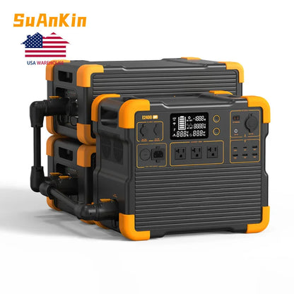 New Arrival High Capacity 2048Wh Lifepo4 Battery Solar Generator Power Station Portable for RV Solar Power