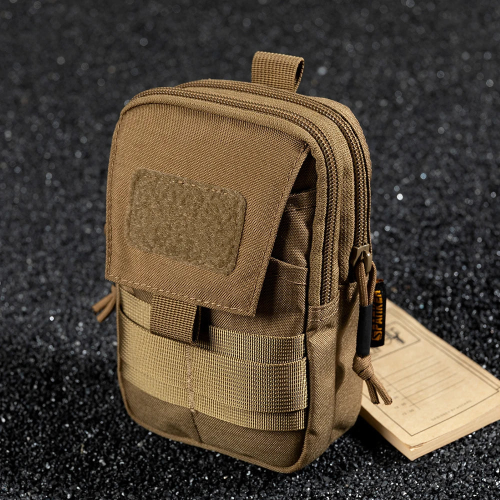 Tactical Molle Pouch Sports Waist Bag EDC Bag  Outdoor Emergency Bag Multi-functional Tools Pouch Hunting Running Bags