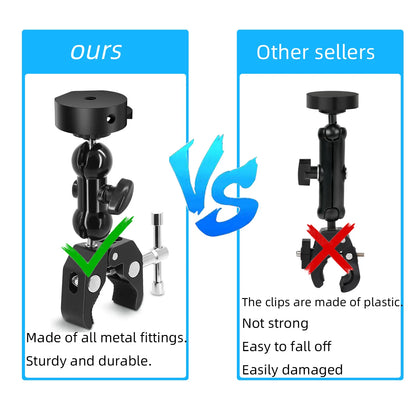Star Star Union Exclusive Mini RV Bracket Strong Crab Clamp Universal Adjustable Camera Accessory Bracket Fixed