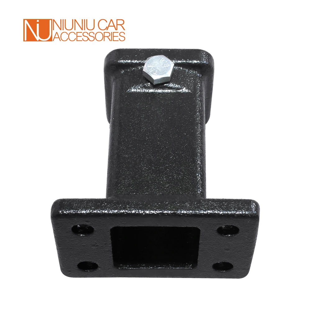 2 Inch Tow Bar Hitch Receiver Tube Bolt-On Adapter for Trailer Camper RV Caravan Accessories