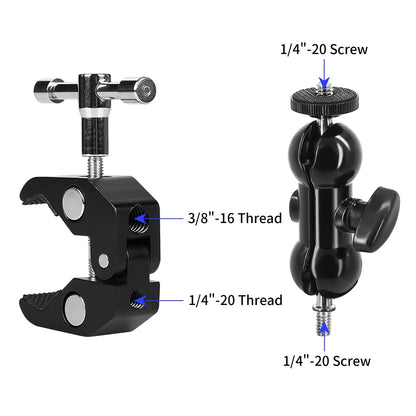 Star Star Union Exclusive Mini RV Bracket Strong Crab Clamp Universal Adjustable Camera Accessory Bracket Fixed
