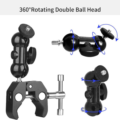 Star Star Union Exclusive Mini RV Bracket Strong Crab Clamp Universal Adjustable Camera Accessory Bracket Fixed