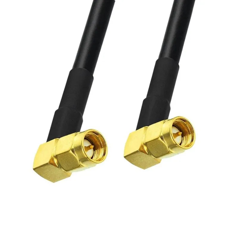 SMA Male to SMA Male RG58 Coaxial Cable 1M 3M 5M 10M 20M SMA Plug 3G 4G WiFi Antenna Extension Cable Connector Adapter Pigtail