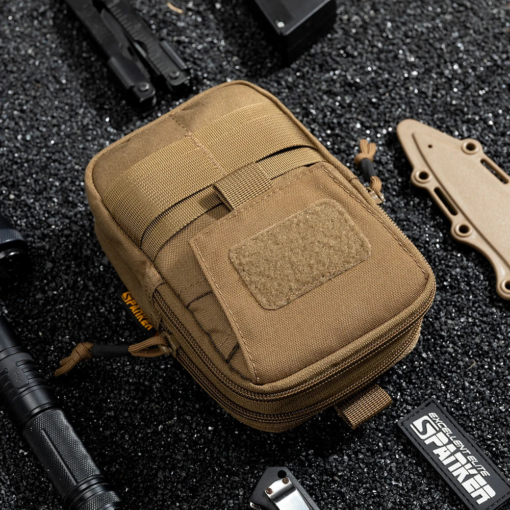 Tactical Molle Pouch Sports Waist Bag EDC Bag  Outdoor Emergency Bag Multi-functional Tools Pouch Hunting Running Bags