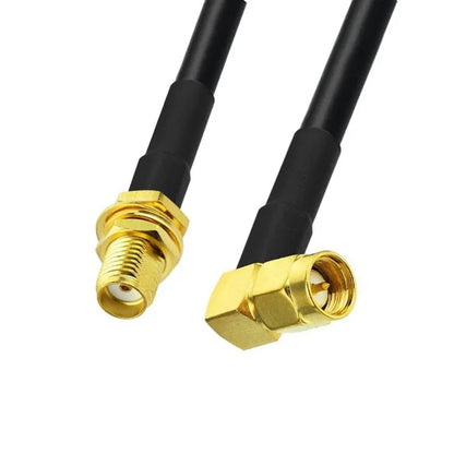 SMA Male to SMA Male RG58 Coaxial Cable 1M 3M 5M 10M 20M SMA Plug 3G 4G WiFi Antenna Extension Cable Connector Adapter Pigtail
