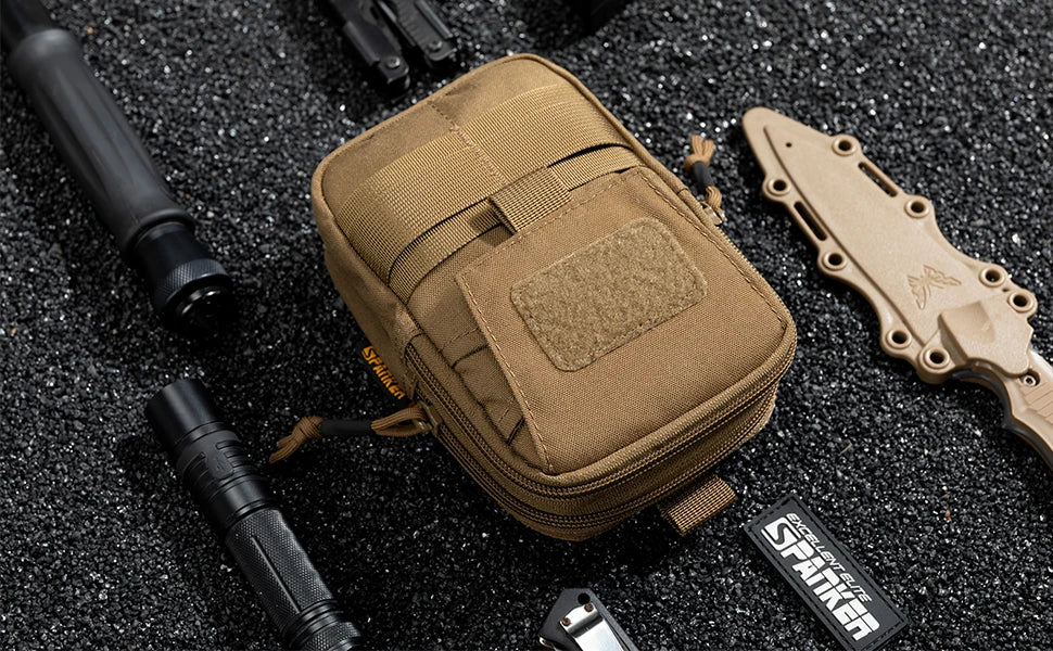 Tactical Molle Pouch Sports Waist Bag EDC Bag  Outdoor Emergency Bag Multi-functional Tools Pouch Hunting Running Bags