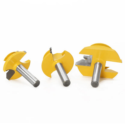 8MM 45 Degree Lock Miter Router Bit Tenon Milling Cutter Woodworking Tool For Wood Tools
