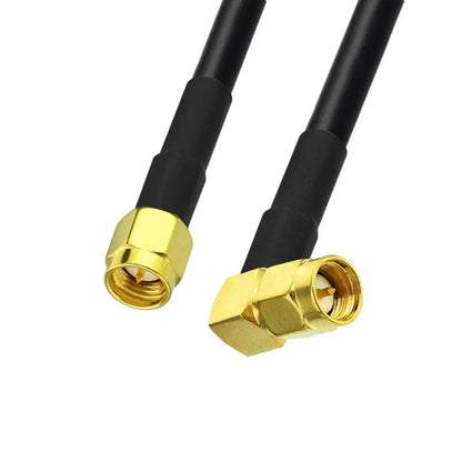 SMA Male to SMA Male RG58 Coaxial Cable 1M 3M 5M 10M 20M SMA Plug 3G 4G WiFi Antenna Extension Cable Connector Adapter Pigtail
