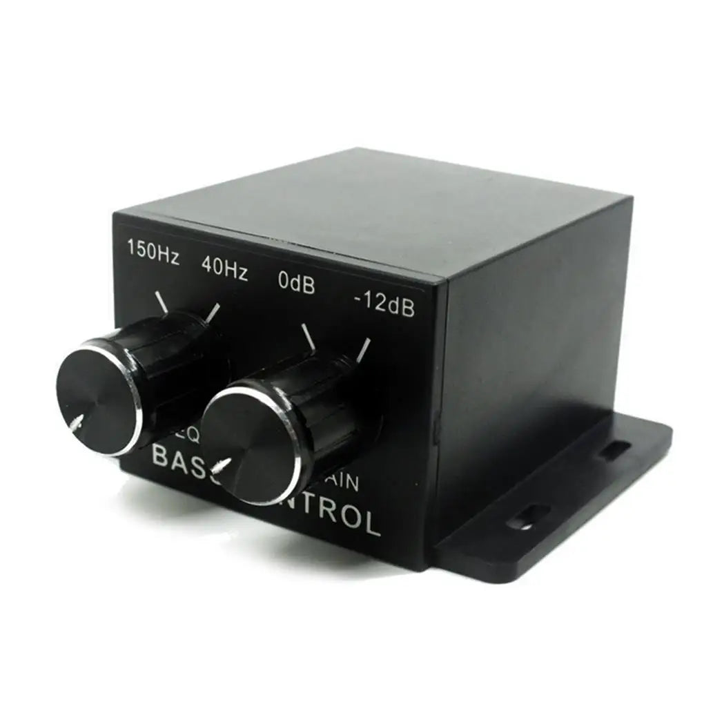 Auto Power Amplifier Practical RCA Output Interface Adjustable Bass Subwoofer Universal Crossover Controller