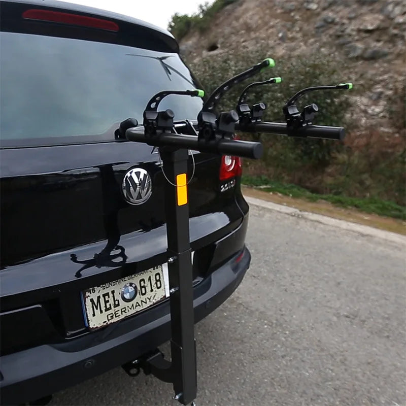Bicycle Rack Locking 2-Inch Hitch Receiver For SUV Truck Bike Frame Foldable 4-Bike Carrier Easy Assembly Truck Car Accessories