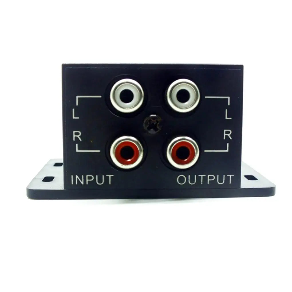 Auto Power Amplifier Practical RCA Output Interface Adjustable Bass Subwoofer Universal Crossover Controller