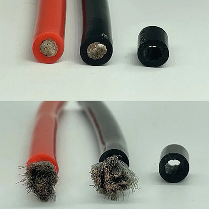 6 8 10 12 14 16 18 20 22 24 26 28AWG Red Black Cable High Temperature Resistant Ultra Soft Silicon Wire
