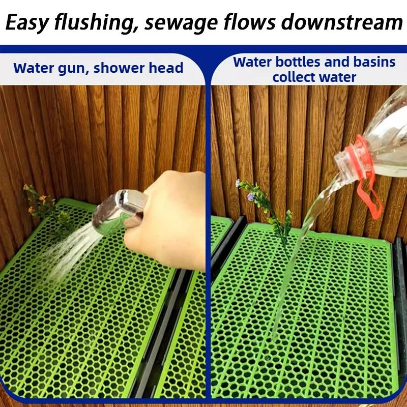 Dog Toilet Flushing Direct Drainage Sewer Sturdy and Durable Indoor Toilet Training for Dogs Easy Clean Pet Products Supplies