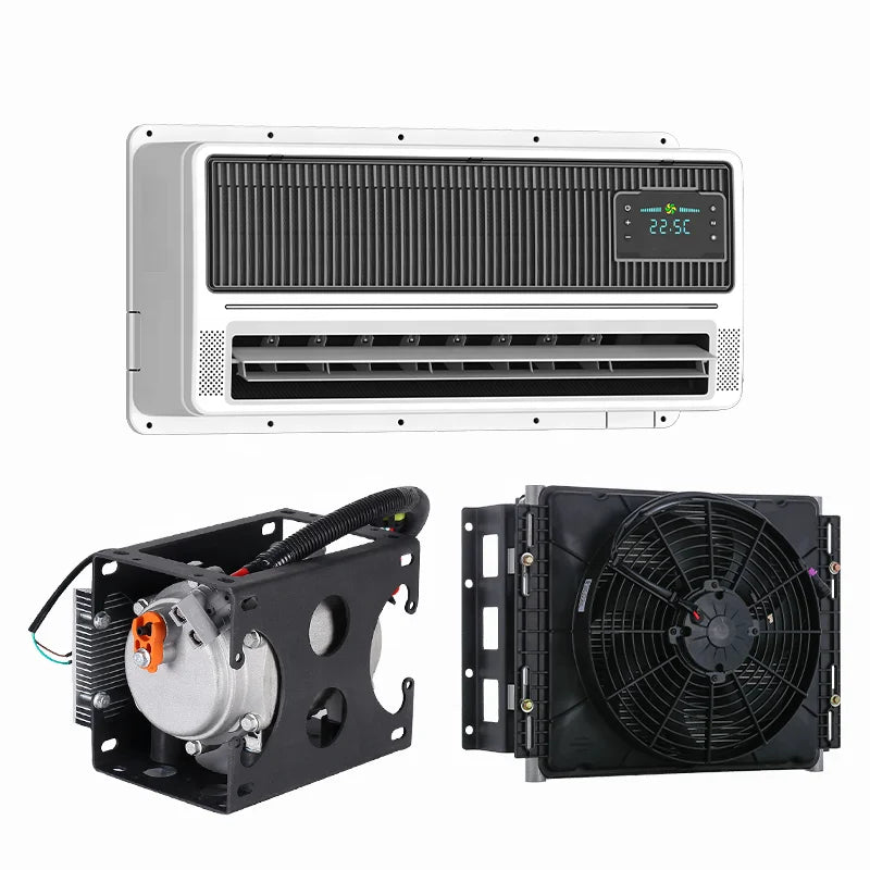 RV AC Unit Tractor 12 Volt Air Conditioner for Truck Semi AC.161.132 Car Air Conditioning 24V Camping Travel A/C Parking Cooler