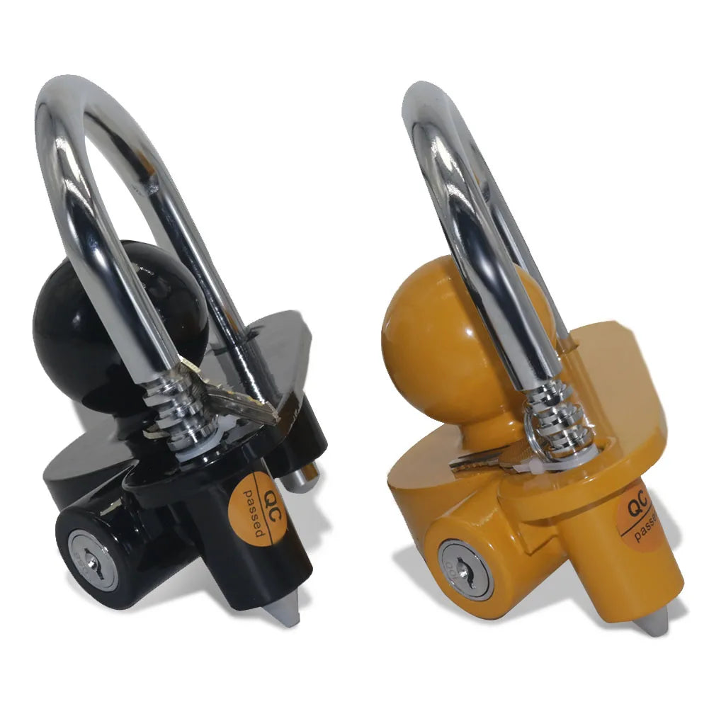 Password type trailer lock Key type trailer lock Stainless steel house anti-theft lock Flower basket type car lock Trailer hook