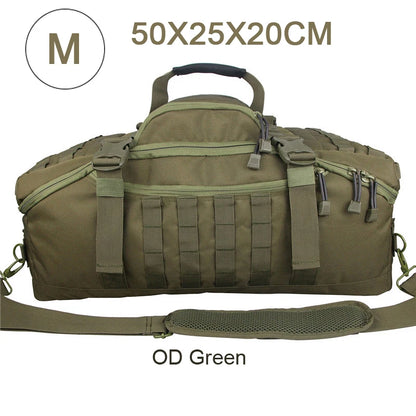 Tactical MOLLE Backpack | 25L / 45L / 80L | Camping, Hunting & Gym Duffle