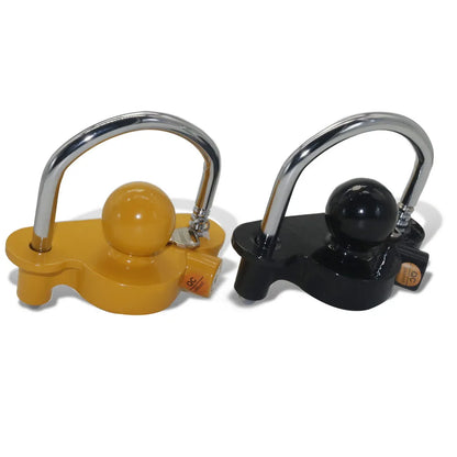 Trailer Coupler Lock. Key and Password Type Stainless Steel Anti-Theft