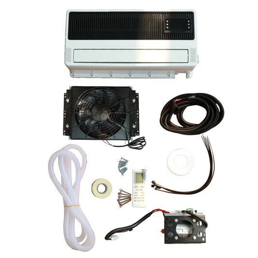 RV AC Unit Tractor 12 Volt Air Conditioner for Truck Semi AC.161.132 Car Air Conditioning 24V Camping Travel A/C Parking Cooler
