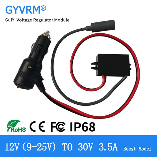Starlink Mini Car Adapter – 12V/24V to 30V DC-DC Converter for RV & Vehicle