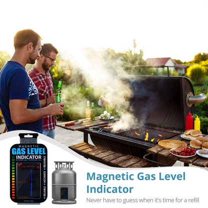 Propane Tank Gas Level Indicator – Magnetic Liquid Crystal Gauge