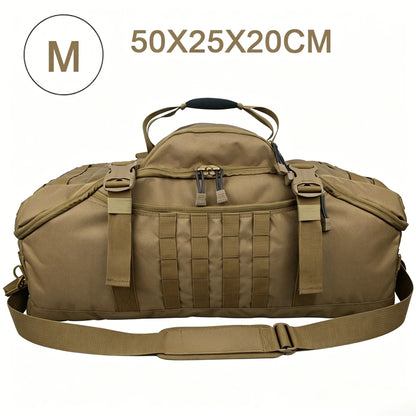 Tactical MOLLE Backpack | 25L / 45L / 80L | Camping, Hunting & Gym Duffle