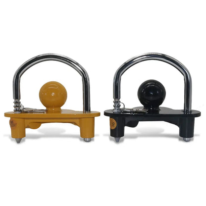 Trailer Coupler Lock. Key and Password Type Stainless Steel Anti-Theft