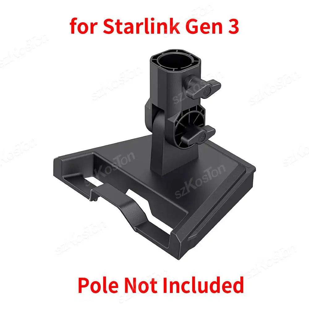 Pole Mount Adapter for Starlink Gen 3 Roof Pole Mount Stand RV & Patio Round Mounting Accessories For Starlink V3 Standard Dish
