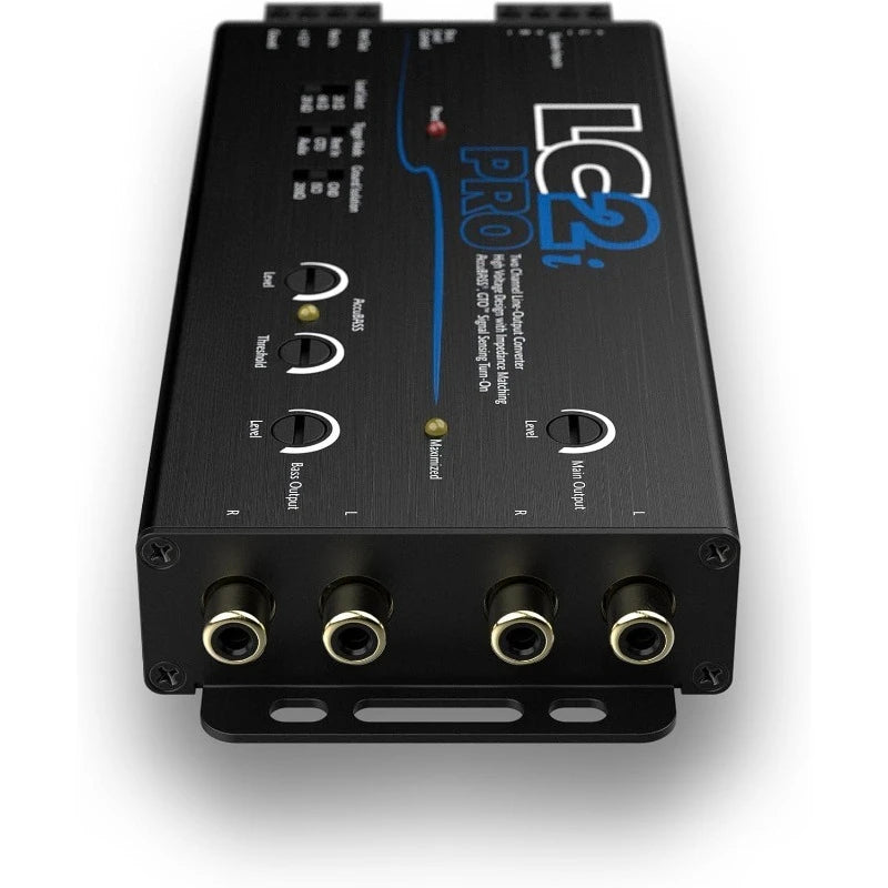 LC2i PRO 2-Channel Line Output Converter With GTO Signal Sense & AccuBASS