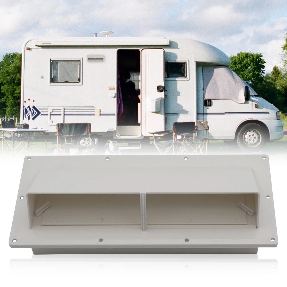 RV Caravan Exhaust Fan Low Noise Trailer Side Air Vent RV Range Hood Vent Cover Motorhome Camper Accessories