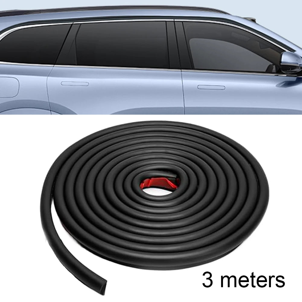 3Meter Sealing Strip RV Rain Gutter Caravan Car Camper For Vans Cars RVs Gutter Rain Guard Drip Stop Rv Camper Accessories