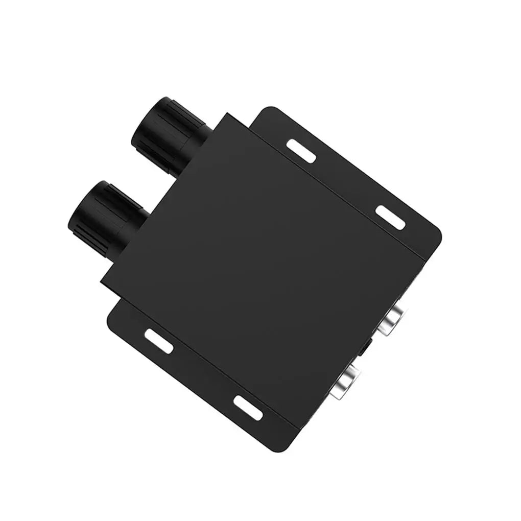 Auto Power Amplifier Practical RCA Output Interface Adjustable Bass Subwoofer Universal Crossover Controller