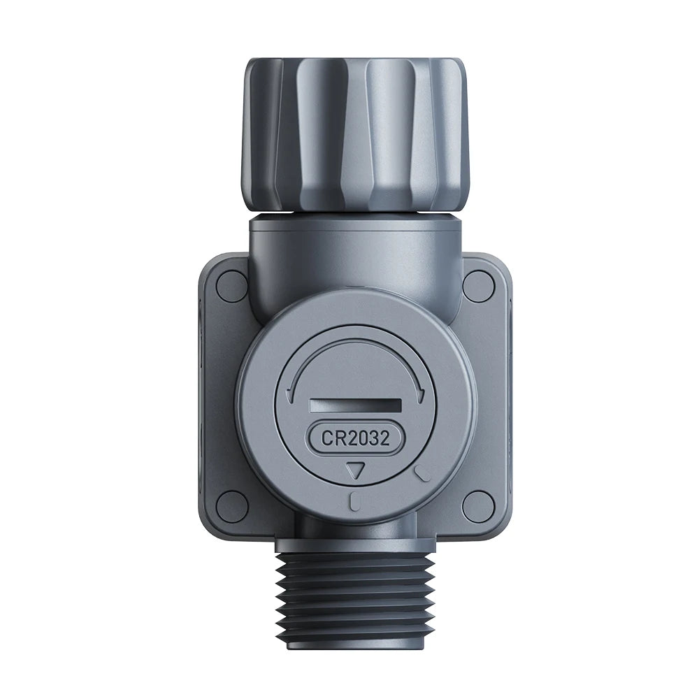 Rainpoint Digital Water Flow Meter RV Water Meter L/Gal For 3/4" Faucet Outdoor Garden Hose Watering Consumption Rate Irrigation